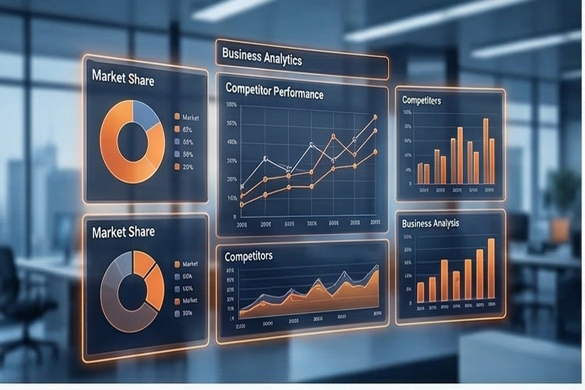 競合サイトの広告配信分析の重要性を示すインフォグラフィック