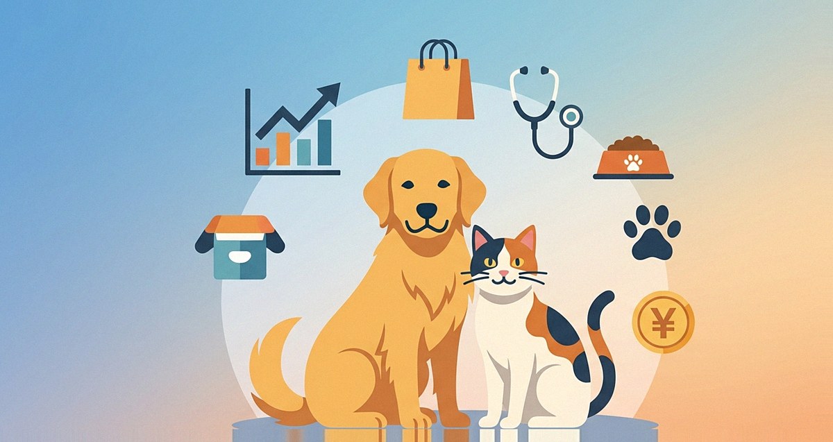ペットビジネス市場概要のイラスト
