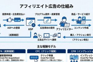 アフィリエイト広告完全ガイドのインフォグラフィック