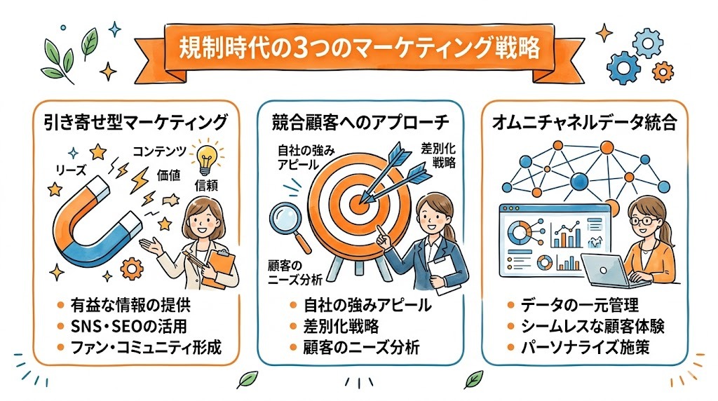 Cookie規制時代のマーケティング戦略インフォグラフィック