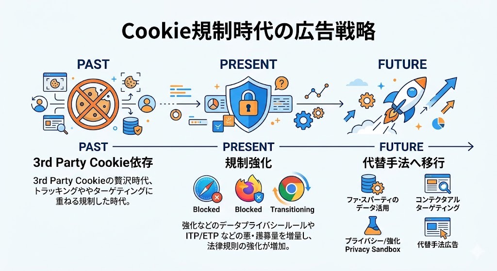 Cookie規制時代の広告ターゲティングと将来展望