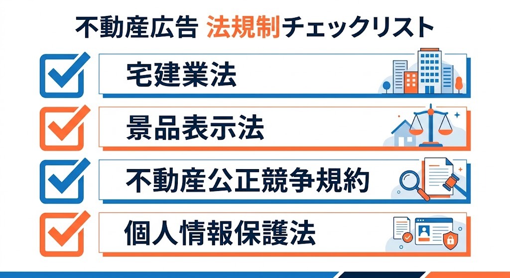不動産広告で守るべき法規制チェックリスト