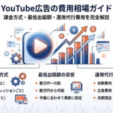 YouTube広告の費用相場ガイド｜課金方式・最低出稿額・運用代行費用を完全解説
