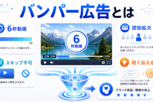 バンパー広告とは 6秒動画 スキップ不可 認知拡大 短く伝える