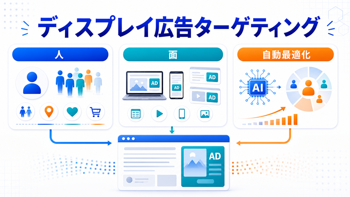 ディスプレイ広告ターゲティングの考え方