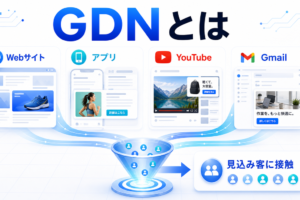 GDNとは Webサイト アプリ YouTube Gmail 見込み客に接触