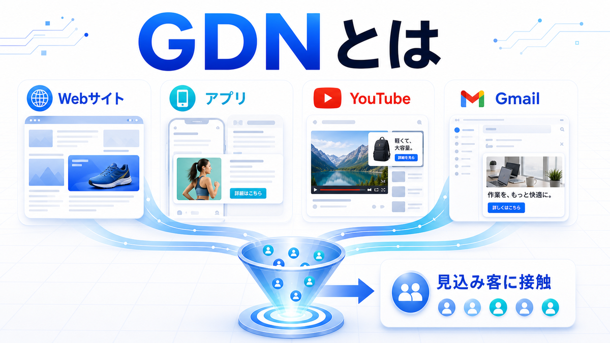 GDNとは？配信面・ターゲティング・費用を解説