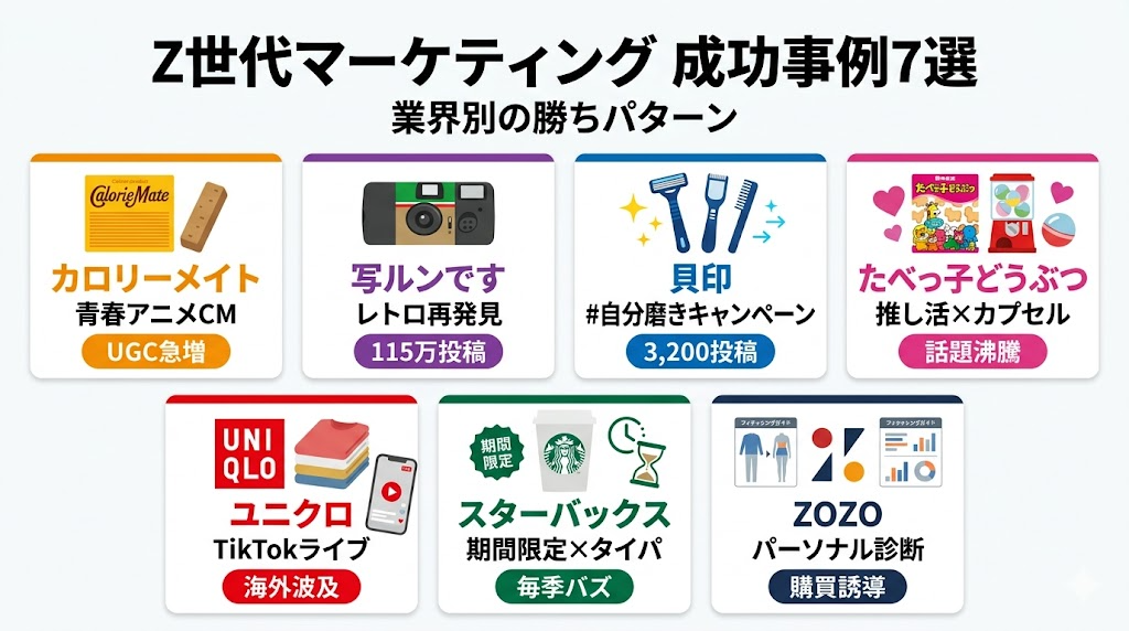 Z世代マーケティング成功事例7選