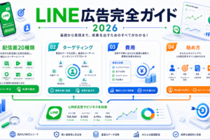 LINE広告完全ガイド2026 アイキャッチ Image 2.0図解