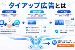 タイアップ広告 hero image2.0図解
