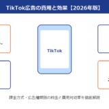 TikTok広告の費用と効果【2026年版】