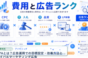 CPAとは？広告運用での目標設定・改善方法とライバルマーケティング広告 アイキャッチ 記事専用Image 2.0図解