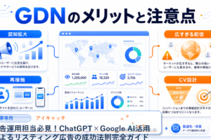 広告運用担当必見！ChatGPT×Google AI活用によるリスティング広告の成功法則完全ガイド アイキャッチ 記事専用Image 2.0図解