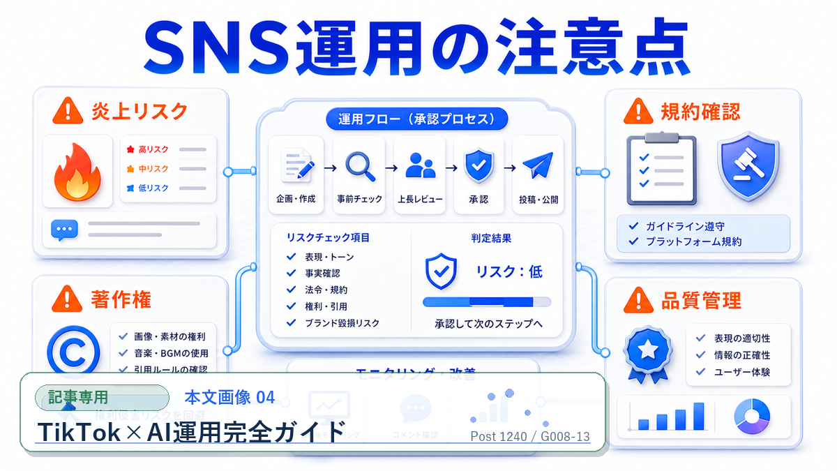TikTok×AI運用完全ガイド 本文画像 04 記事専用Image 2.0図解