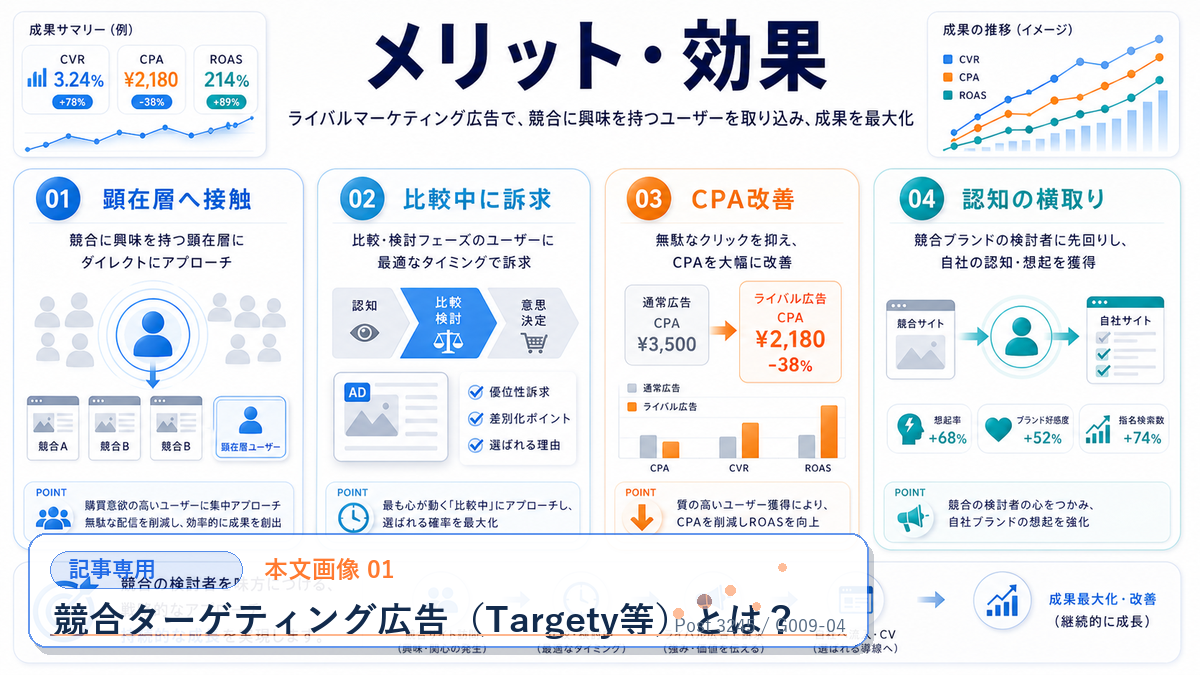 競合ターゲティング広告(Targety等)とは? 本文画像 01 記事専用Image 2.0図解
