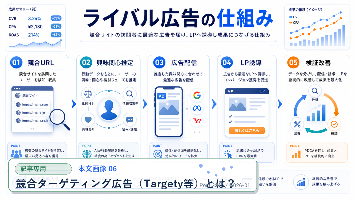 競合ターゲティング広告(Targety等)とは? 本文画像 06 記事専用Image 2.0図解