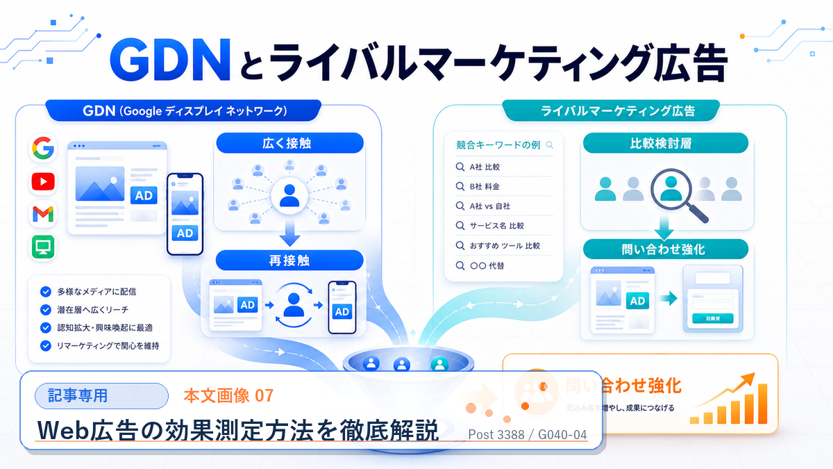Web広告の効果測定方法を徹底解説 本文画像 07 記事専用Image 2.0図解