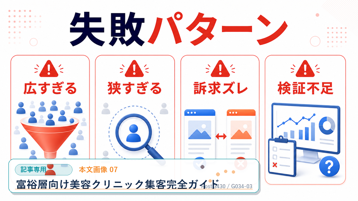 富裕層向け美容クリニック集客完全ガイド 本文画像 07 記事専用Image 2.0図解