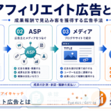 アフィリエイト広告とは アイキャッチ 記事専用Image 2.0図解