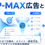P-MAX広告とは？仕組み・メリット・設定方法とライバルマーケティング広告の活用法 アイキャッチ 記事専用Image 2.0図解