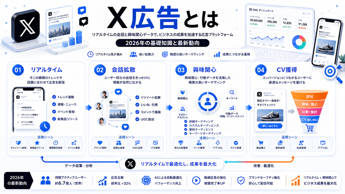 X広告とは 2026年の基礎知識と最新動向 Image 2.0図解
