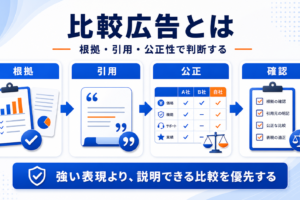 比較広告とは 記事全体の要点 図解