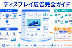 ディスプレイ広告完全ガイドを仕組み・メリット・費用・GDN/YDA比較で整理したImage 2.0図解