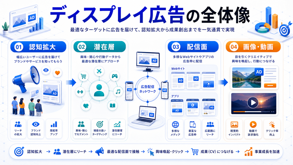 ディスプレイ広告の全体像を整理したImage 2.0図解