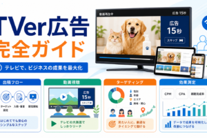TVer広告の始め方完全ガイド｜費用・ターゲティング・効果を徹底解説 ファーストビュー図解
