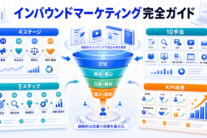 インバウンドマーケティング完全ガイドの全体像を整理したImage 2.0図解