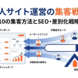 求人サイト運営の集客戦略 10の集客方法とSEO差別化戦略