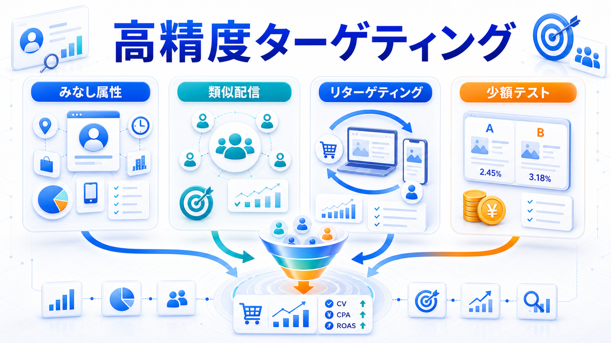 LINE広告の高精度ターゲティングを整理したImage 2.0図解