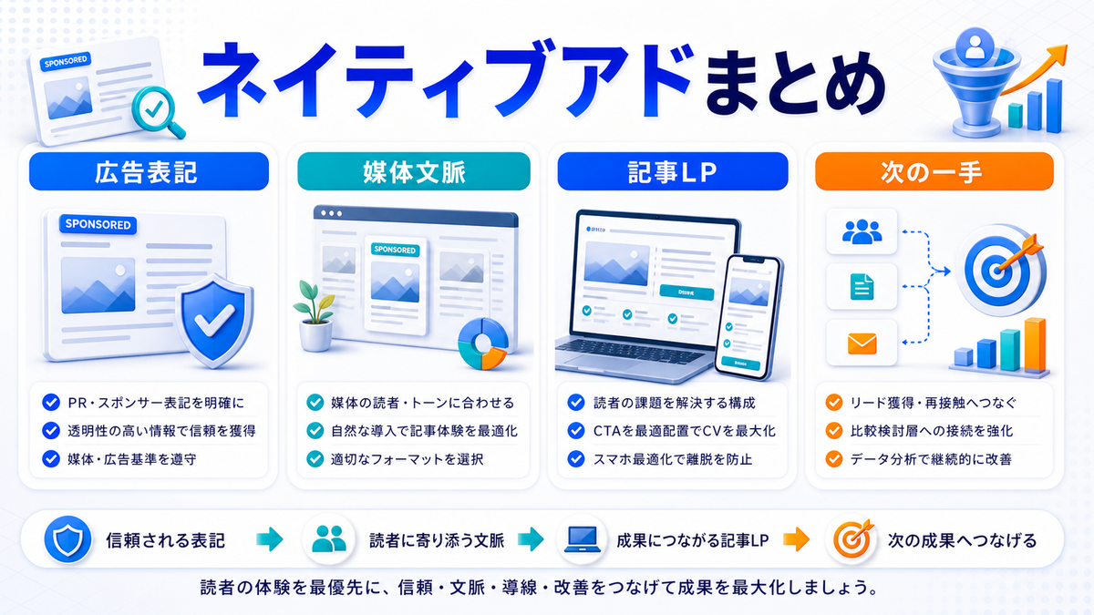 ネイティブアドまとめを解説するimage2.0図解