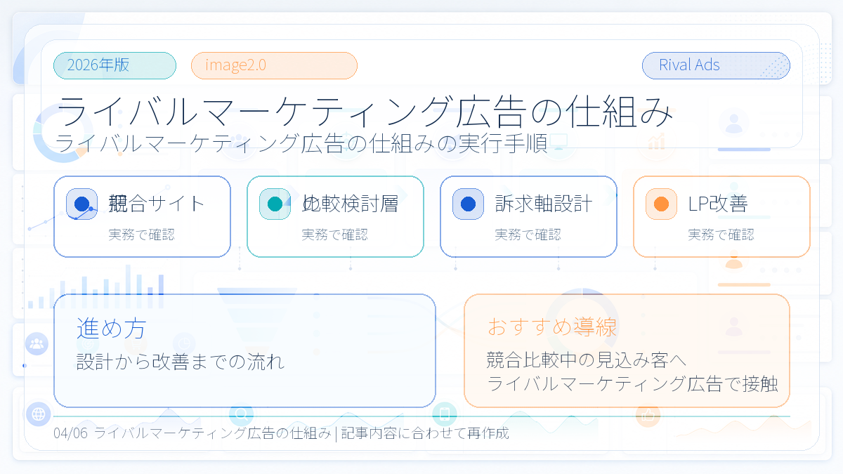 ライバルマーケティング広告の仕組みとは？競合サイト訪問者へ届ける考え方と活用法 本文画像 03 Image 2.0図解