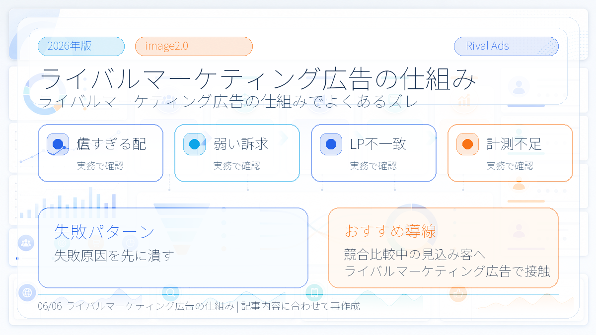 ライバルマーケティング広告の仕組みとは？競合サイト訪問者へ届ける考え方と活用法 本文画像 05 Image 2.0図解