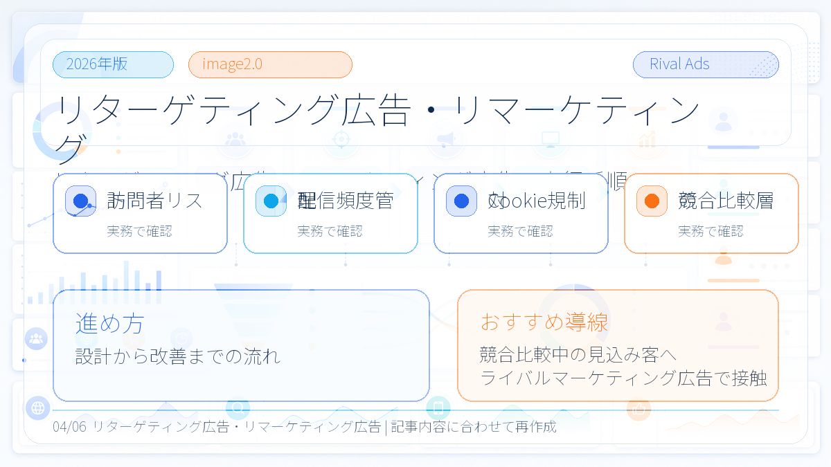 リターゲティング広告・リマーケティング広告とは?Cookie規制後の代替策とライバルマーケティング広告 本文画像 03 Image 2.0図解