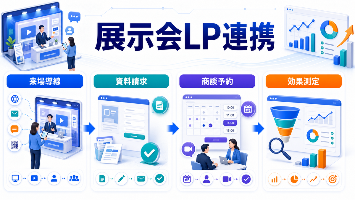 オンライン展示会とは?集客・商談化のコツとライバルマーケティング広告 成果につなげる設計ポイント Image 2.0図解