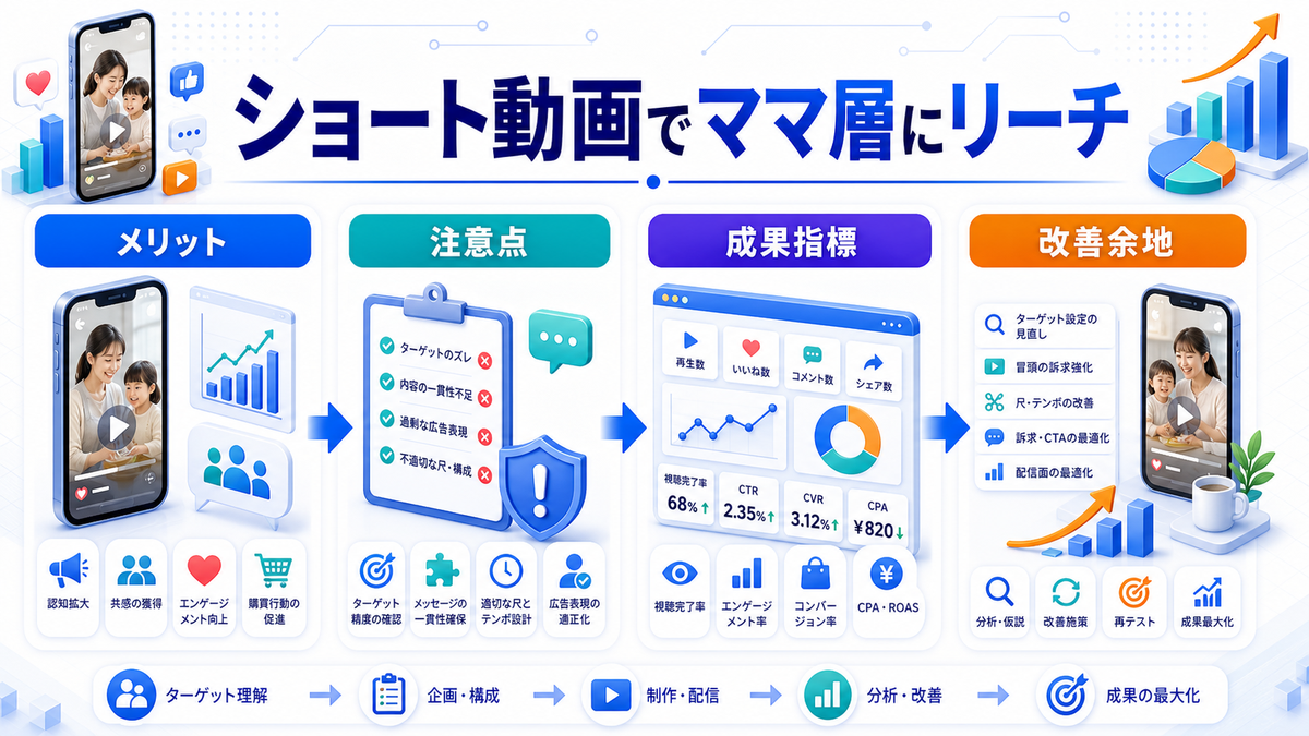 【2026年最新】ママ世代の心をつかむAIマーケティング完全ガイド|ChatGPT・Claude活用・TikTok/Reels・コミュニティ戦略 TikTok・Instagram Reelsでママ層にリーチ Image 2.0図解