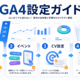 GA4設定方法|初期設定5ステップ・イベント計測・Google広告連携を初心者向けに解説 アイキャッチ Image 2.0図解