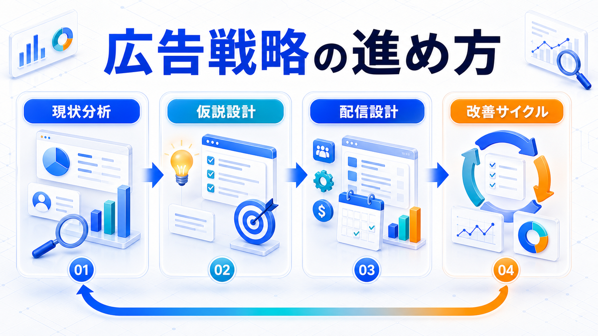 ポストコロナ後のWeb広告戦略の進め方を整理したImage 2.0図解