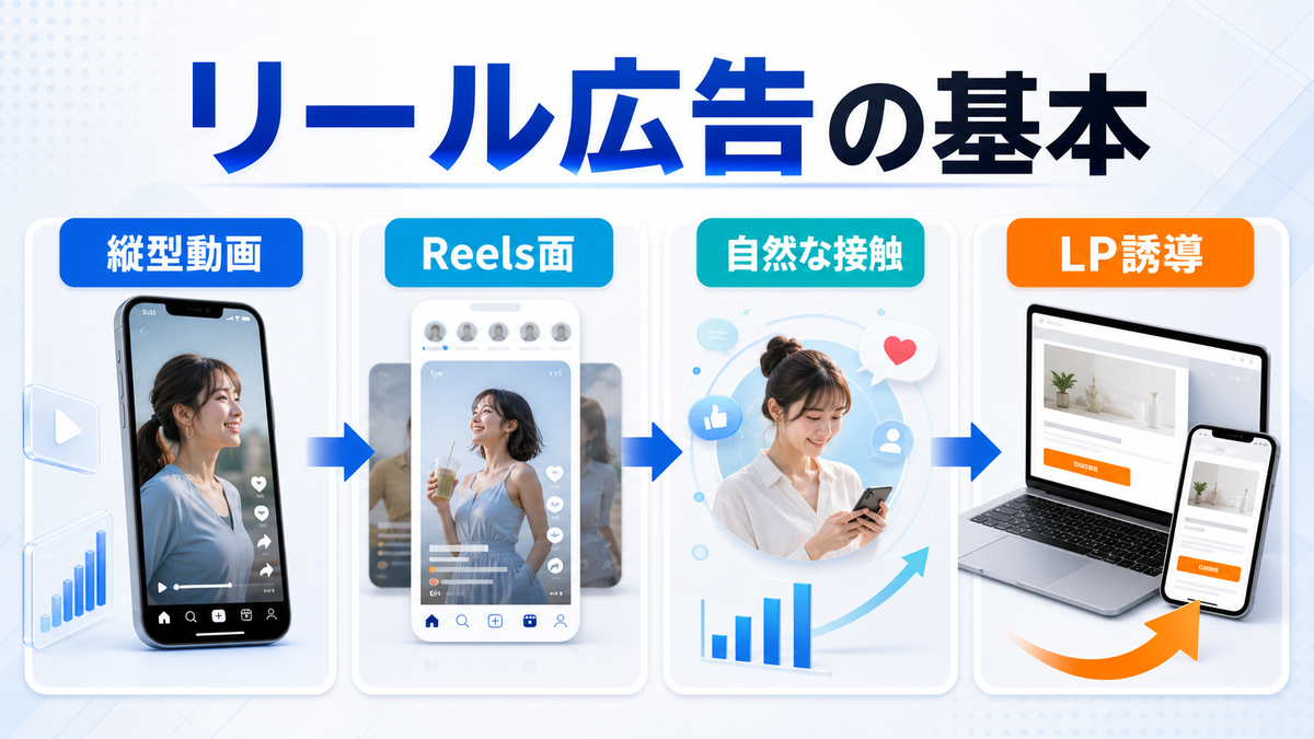 リール広告の基本を解説するimage2.0図解