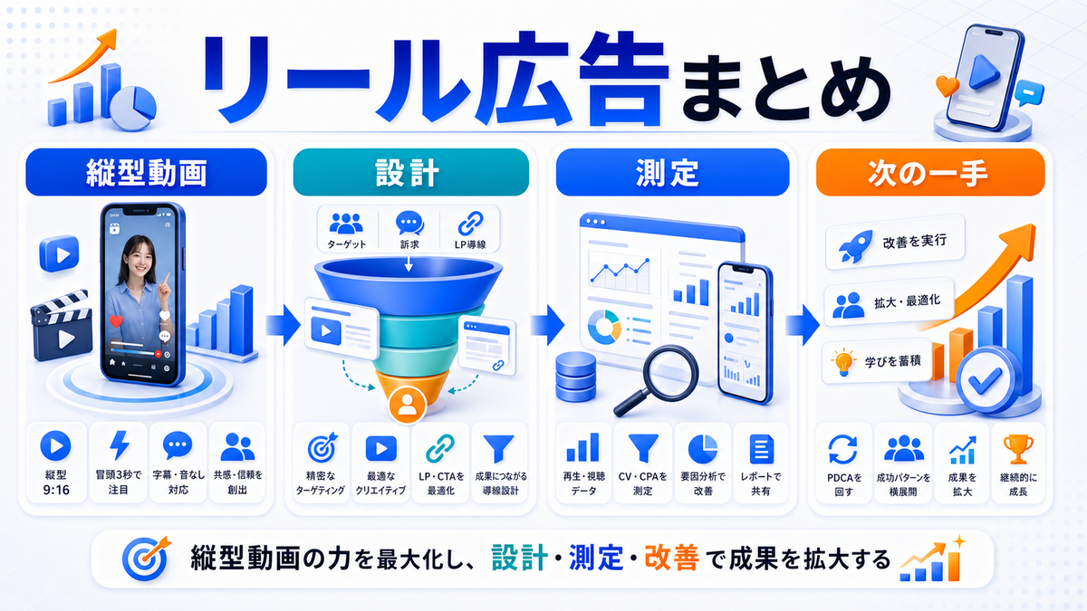 リール広告まとめを解説するimage2.0図解