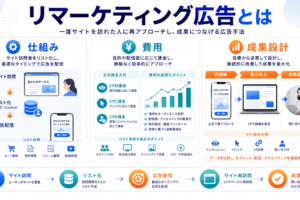 リマーケティング広告とはを解説するhero image2.0インフォグラフィック