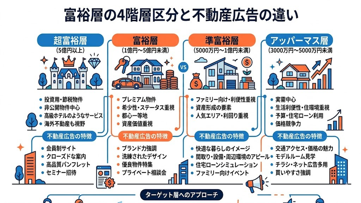 【2026年最新】富裕層を魅了するAI活用不動産投資マーケティング完全ガイド｜ChatGPT・Claude・Geminiで高純資産層にアプローチ ファーストビュー図解