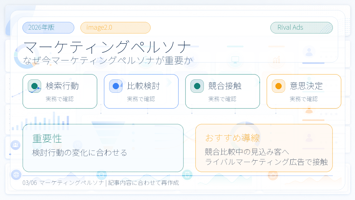 【2026年最新】ペルソナの設定方法とカスタマージャーニーマップの作り方｜AI活用の実践ガイド 図解02
