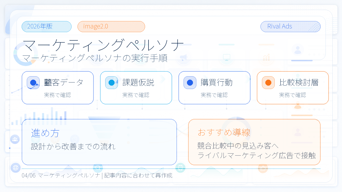 【2026年最新】ペルソナの設定方法とカスタマージャーニーマップの作り方｜AI活用の実践ガイド 図解03