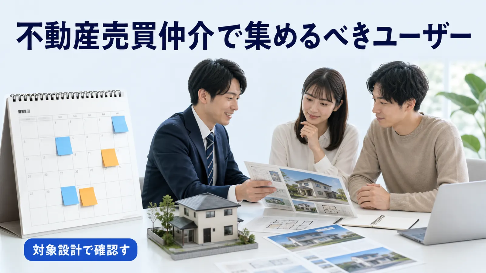 不動産売買仲介で集めるべきユーザー