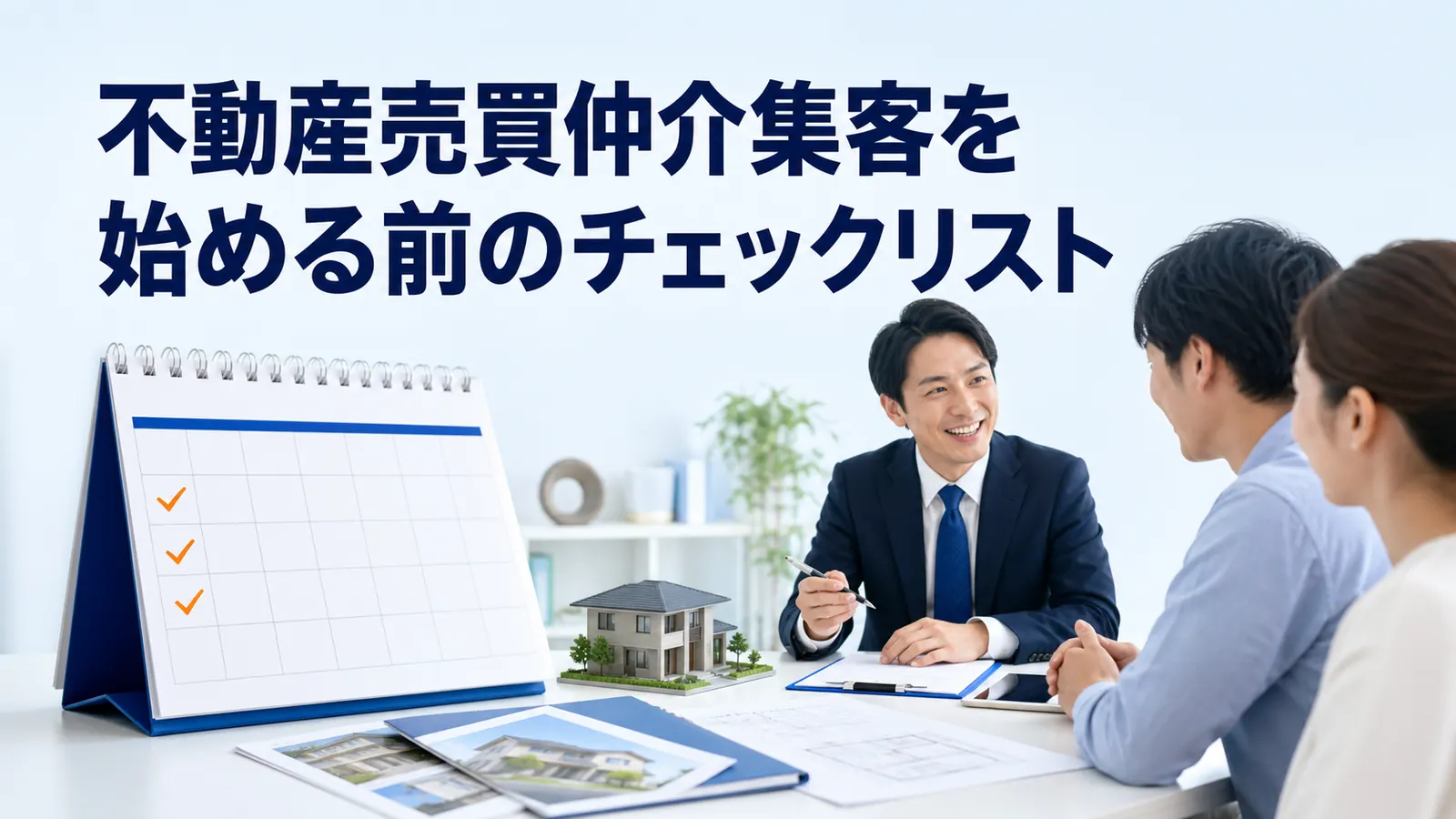 不動産売買仲介集客を始める前のチェックリスト