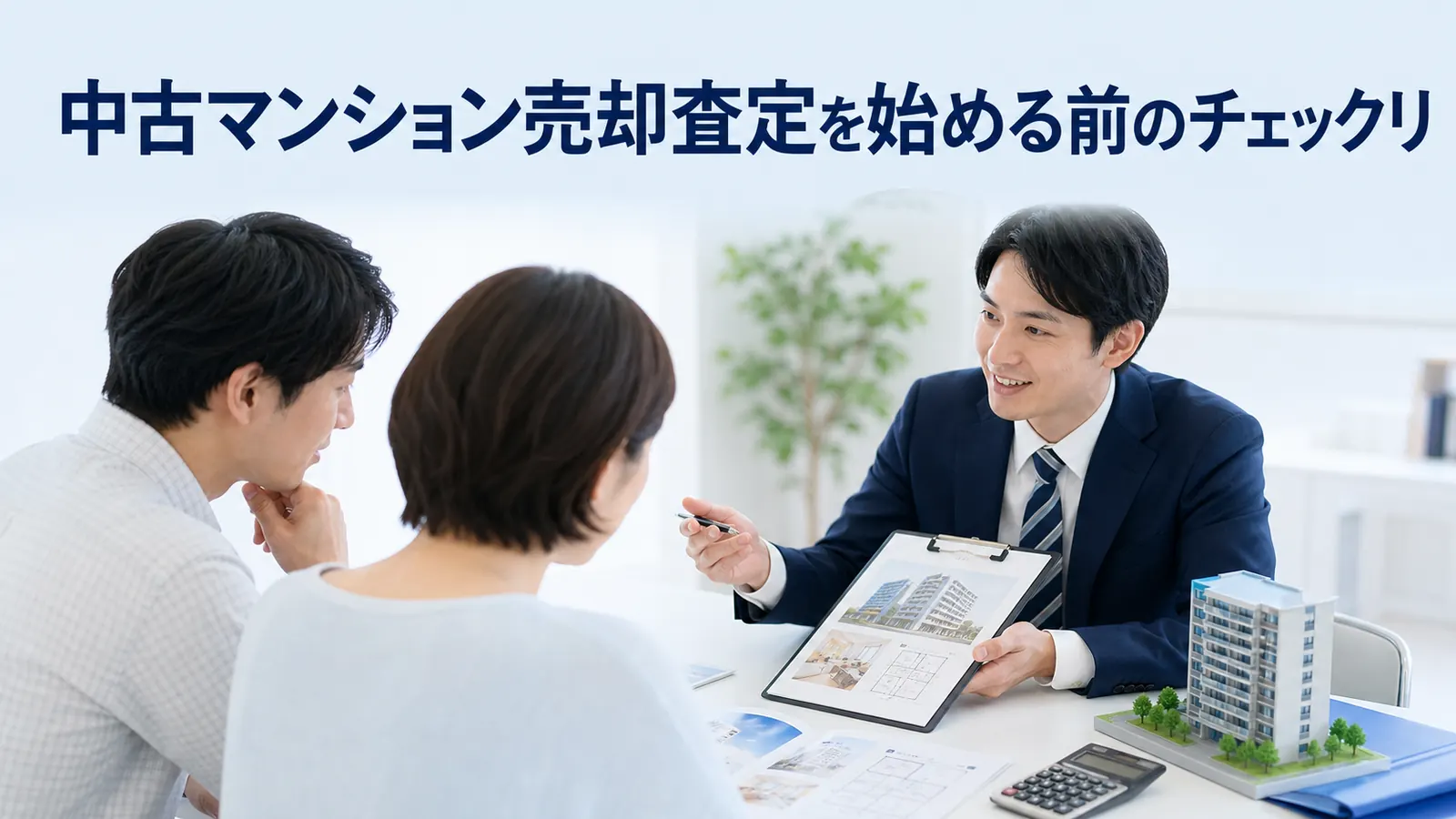中古マンション売却査定を始める前のチェックリ