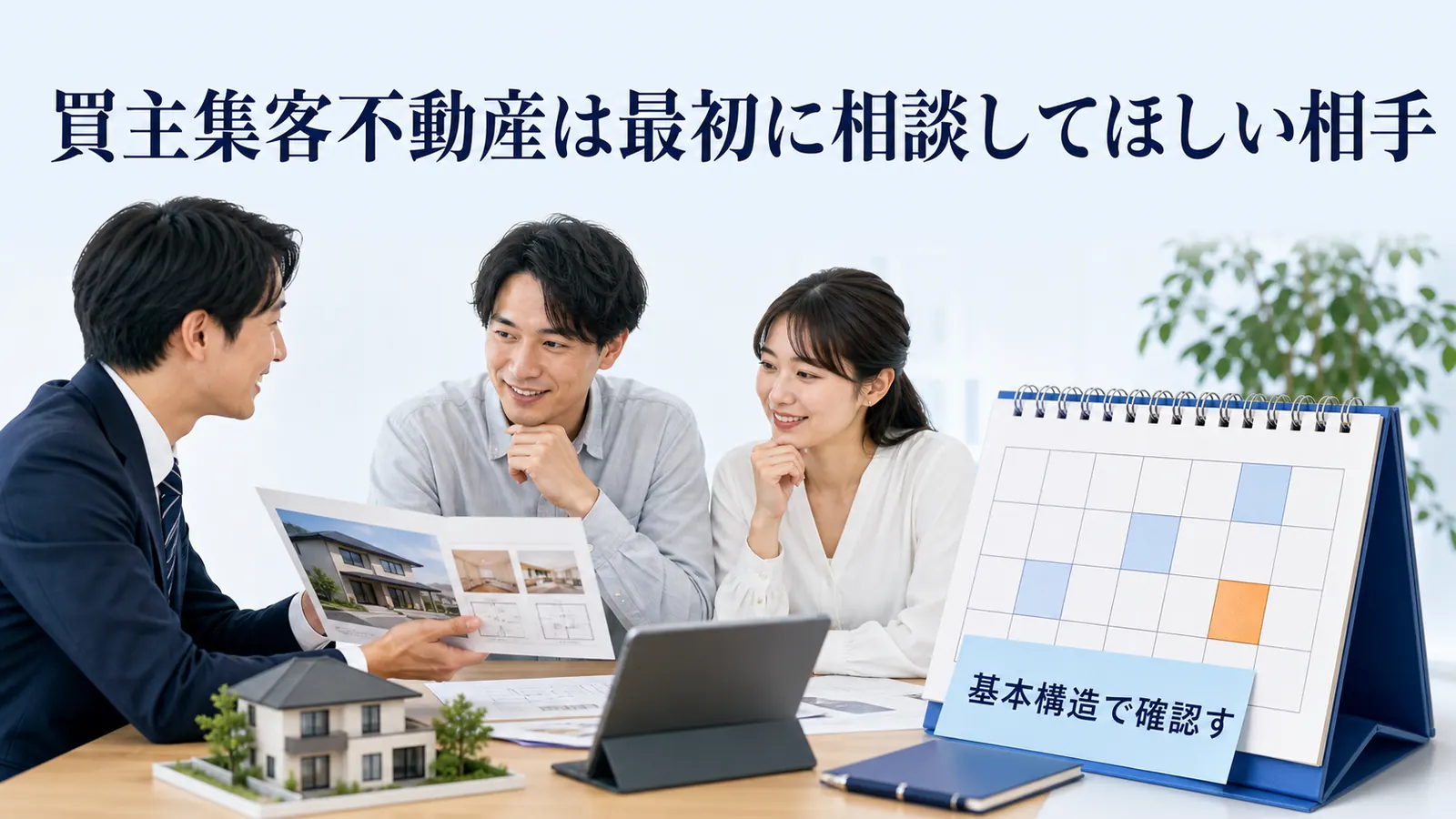 買主集客不動産は最初に相談してほしい相手